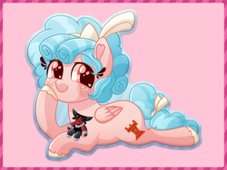 Size: 2000x1500 | Tagged: safe, artist:fannytastical, cozy glow, lord tirek, pegasus, pony, cozybetes, cute, female, filly, foal, heart eyes, merchandise, plushie, preorder, prone, smiling, solo, wingding eyes