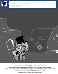 Size: 666x855 | Tagged: safe, artist:egophiliac, princess luna, alicorn, pony, bowtie, filly, hat, monochrome, moonstuck, solo, top hat, woona, younger