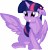 Size: 5953x6217 | Tagged: safe, artist:aureai-sketches, artist:cyanlightning, twilight sparkle, twilight sparkle (alicorn), alicorn, pony, .svg available, absurd resolution, adorkable, chest fluff, cute, dork, ear fluff, female, floppy ears, flower, flower in hair, grin, happy, mare, simple background, sitting, smiling, solo, spread wings, squee, transparent background, twiabetes, underhoof, vector, wings