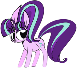 Size: 1118x993 | Tagged: safe, artist:hattsy, starlight glimmer, pony, colored sketch, solo