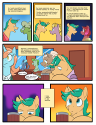 Size: 850x1100 | Tagged: safe, artist:goat train, oc, oc only, oc:hickory oak, oc:mixi, pony, comic:nim's reunion, bar, comic