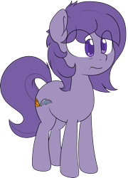 Size: 1199x1663 | Tagged: safe, artist:lockheart, oc, oc only, oc:codpone, earth pony, pony, bags under eyes, colored, female, mare, simple background, solo, transparent background