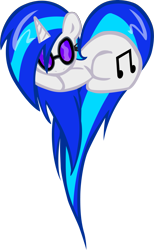 Size: 1861x3026 | Tagged: safe, artist:pyrestriker, dj pon-3, vinyl scratch, pony, unicorn, adobe imageready, female, glasses, heart pony, mare, simple background, solo, transparent background