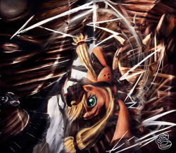 Size: 1152x1000 | Tagged: dead source, safe, artist:miradge, applejack, earth pony, pony, female, mare, solo