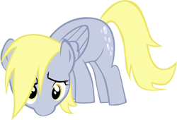 Size: 1500x1019 | Tagged: dead source, safe, artist:a-veilleux, derpy hooves, pegasus, pony, adobe imageready, female, mare, photoshop, sad, simple background, solo, transparent background