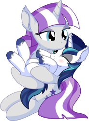 Size: 5618x7617 | Tagged: safe, artist:cyanlightning, shining armor, twilight velvet, pony, unicorn, .svg available, absurd resolution, blushing, chest fluff, colt, colt shining armor, cute, daaaaaaaaaaaw, duo, ear fluff, female, forehead kiss, holding a pony, kissing, male, mare, mother and child, mother and son, one eye closed, parent and child, shining adorable, simple background, smiling, transparent background, vector, velvetbetes, weapons-grade cute, younger