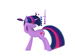 Size: 1815x1390 | Tagged: safe, artist:ciscoql, twilight sparkle, unicorn twilight, pony, unicorn, annoyed, eyes closed, female, mare, raised hoof, simple background, solo, white background