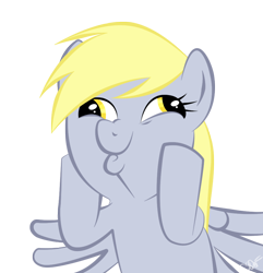 Size: 900x935 | Tagged: safe, artist:krellyan, derpy hooves, pegasus, pony, dashface, female, mare, photoshop, simple background, so awesome, solo, transparent background