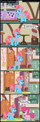 Size: 1457x4364 | Tagged: safe, artist:toxic-mario, cup cake, pinkie pie, earth pony, pony, comic, cupcake, duo, duo female, female, filly, foal, photoshop