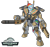 Size: 900x844 | Tagged: dead source, safe, artist:sh2otingstar, rainbow dash, pegasus, pony, battle suit, bipedal, crossover, dual wield, female, flamethrower, gun, mare, plasma gun, science fiction, simple background, solo, tau, tau empire, transparent background, warhammer (game), warhammer 40k, weapon, xv22 stealthsuit