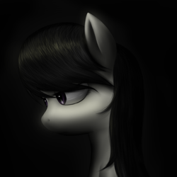 Size: 2704x2708 | Tagged: dead source, safe, artist:phon-e, octavia melody, earth pony, pony, bust, female, high res, mare, portrait, solo