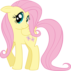 Size: 1078x1077 | Tagged: safe, artist:glancojusticar, fluttershy, pegasus, pony, female, floppy ears, mare, photoshop, simple background, solo, transparent background