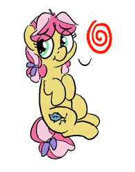 Size: 510x649 | Tagged: safe, artist:heretichesh, kettle corn, earth pony, pony, marks and recreation, female, filly, solo