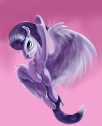 Size: 809x1000 | Tagged: safe, artist:sb, soarin', pegasus, pony, action pose, flying, male, solo, spread wings, stallion, wings