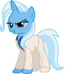 Size: 2874x3247 | Tagged: safe, artist:smashinator, trixie, pony, unicorn, clothes, crossover, female, high res, left 4 dead 2, mare, nick, simple background, solo, transparent background