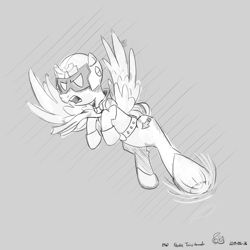 Size: 996x996 | Tagged: safe, artist:meater6, derpibooru exclusive, pony, captain falcon, crossover, falcon kick, falcon punch, grayscale, monochrome, newbie artist training grounds, ponified