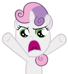 Size: 858x930 | Tagged: safe, artist:pinkiepiiiie, sweetie belle, pony, unicorn, hearts and hooves day (episode), cute, cute when angry, diasweetes, female, filly, hearts and hooves day, meme origin, oh come on, simple background, solo, transparent background, vector