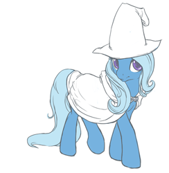 Size: 425x436 | Tagged: safe, artist:noel, trixie, pony, unicorn, crossover, female, lord of the rings, mare, simple background, solo, white background