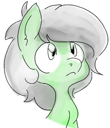 Size: 613x710 | Tagged: safe, artist:lockhe4rt, oc, oc only, oc:anon filly, earth pony, pony, female, filly, simple background, solo, white background