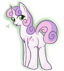 Size: 500x555 | Tagged: safe, artist:lulubell, sweetie belle, pony, unicorn, adult, female, mare, older, plot, simple background, solo, white background