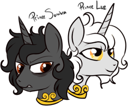 Size: 376x313 | Tagged: safe, artist:lulubell, king sombra, oc, pony, unicorn, simple background, transparent background