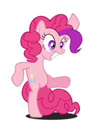 Size: 775x1030 | Tagged: artist needed, safe, pinkie pie, earth pony, pony, female, kamen rider, kamen rider den-o, mare, multicolored mane, ryuutaros, simple background, solo, transparent background