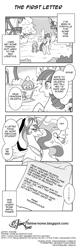 Size: 319x1040 | Tagged: safe, artist:fishine, princess celestia, spike, twilight sparkle, alicorn, dragon, pony, unicorn, 4koma, comic, dashface, female, male, mare, twilightlicious