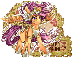 Size: 800x631 | Tagged: safe, artist:raspbearyart, scootaloo, pegasus, pony, bandage, cosplay, female, mare, older, older scootaloo, solo, valkyrie profile