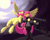 Size: 3840x3094 | Tagged: safe, artist:dimfann, fluttershy, butterfly, pegasus, pony, armor, badass, duality, flutterbadass, gun, shotgun, solo