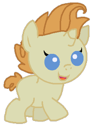 Size: 260x349 | Tagged: safe, artist:starryoak, cheese cake, pumpkin cake, pony, baby, baby pony, rule 63, simple background, solo, transparent background