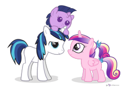 Size: 990x690 | Tagged: safe, artist:dm29, princess cadance, shining armor, twilight sparkle, alicorn, pony, unicorn, baby, baby pony, babylight sparkle, colt, colt shining armor, female, filly, filly cadance, foal, male, simple background, transparent background, trio, younger