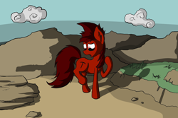 Size: 1280x853 | Tagged: safe, artist:marsminer, oc, oc only, oc:mars miner, earth pony, pony, male, solo, stallion