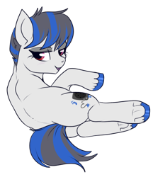 Size: 431x500 | Tagged: safe, artist:lulubell, oc, oc only, oc:static bass, magical lesbian spawn, next generation, offspring, parent:octavia melody, parent:vinyl scratch, parents:scratchtavia, plot, simple background, solo, transparent background, underhoof