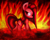 Size: 2000x1600 | Tagged: safe, artist:heavymetalbronyyeah, pinkie pie, earth pony, pony, fire, metal mena, pinkamena diane pie, solo