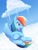 Size: 1280x1696 | Tagged: safe, artist:masak9, derpibooru import, rainbow dash, pegasus, pony, badass, cloud, cloudsdale, cloudy, cool, crossed hooves, female, flying, mare, rainbow, rainbow waterfall, sky, solo, spread wings, wings