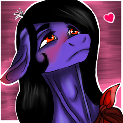 Size: 1730x1730 | Tagged: safe, artist:brainiac, oc, oc only, oc:brainiac, earth pony, pony, blushing, crush, cute, icon, love, male, romance, solo