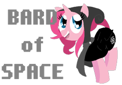 Size: 650x450 | Tagged: safe, artist:frostedwarlock, pinkie pie, pony, crossover, god tier, god tiers, hero of space, homestuck, solo