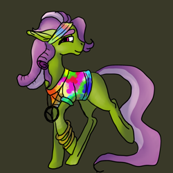 Size: 1730x1730 | Tagged: safe, artist:brainiac, oc, oc only, pony, female, hippie, mare