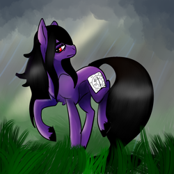 Size: 1024x1024 | Tagged: safe, artist:brainiac, oc, oc only, oc:brainiac, pony, full body, male, sai, solo, stallion