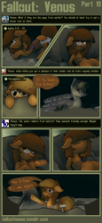 Size: 2000x4363 | Tagged: safe, artist:marsminer, oc, oc only, oc:venus spring, fallout equestria, comic, fallout, fallout venus, wasteland