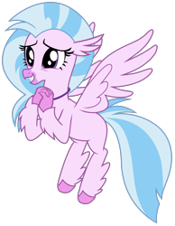 Size: 2016x2603 | Tagged: safe, artist:sonofaskywalker, derpibooru import, silverstream, classical hippogriff, hippogriff, school daze, cute, diastreamies, female, jewelry, necklace, simple background, solo, transparent background, vector