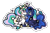 Size: 1024x679 | Tagged: safe, artist:ofruittango, derpibooru import, princess celestia, princess luna, alicorn, pony, blushing, female, heart, incest, lesbian, mare, noseboop, nuzzling, obtrusive watermark, princest, prone, shipping, simple background, transparent background, watermark, white outline