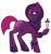 Size: 807x854 | Tagged: safe, artist:lulubell, derpibooru import, tempest shadow, pony, my little pony: the movie, cowl, dagger, dungeons and dragons, eye scar, fantasy class, female, hood, rogue, scar, simple background, solo, transparent background, weapon