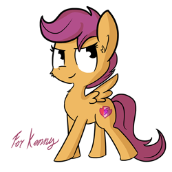 Size: 792x792 | Tagged: safe, artist:tjpones, scootaloo, crusaders of the lost mark, cutie mark, solo, the cmc's cutie marks