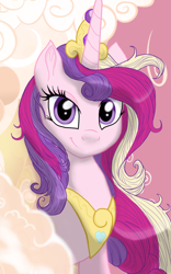 Size: 1200x1920 | Tagged: safe, artist:theroyalprincesses, derpibooru import, princess cadance, alicorn, pony, female, looking at you, mare, solo