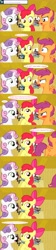 Size: 1280x5758 | Tagged: safe, artist:jan, apple bloom, scootaloo, sweetie belle, earth pony, pegasus, pony, unicorn, ask, ask the crusaders, clubhouse, comic, crusaders clubhouse, cutie mark crusaders, female, filly