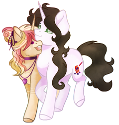 Size: 870x910 | Tagged: safe, artist:bloodlover2222, derpibooru import, oc, oc only, oc:morning glory, pony, unicorn, female, male, mare, oc x oc, shipping, simple background, stallion, straight, transparent background