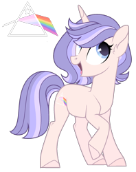 Size: 1362x1719 | Tagged: safe, artist:enifersuch, derpibooru import, oc, oc:infinity starkeeper, pony, unicorn, female, mare, offspring, parent:flash sentry, parent:twilight sparkle, parents:flashlight, simple background, solo, transparent background