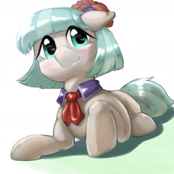 Size: 1536x1536 | Tagged: safe, artist:kurogewapony, derpibooru import, coco pommel, earth pony, pony, cocobetes, cute, female, mare, solo