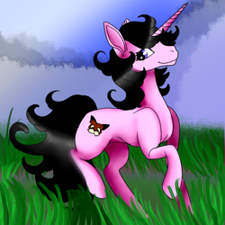 Size: 1024x1024 | Tagged: safe, artist:brainiac, oc, oc only, pony, unicorn, female, full body, mare, solo